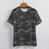 Dark Gray Camouflage T-Shirt