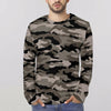 Woodland Camouflage Long Sleeve Shirt