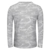 Light Gray Camouflage Long Sleeve Shirt