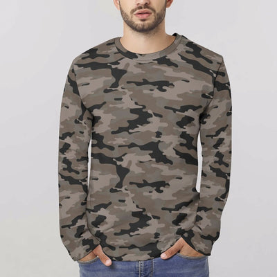 Woodland Camouflage Long Sleeve Shirt