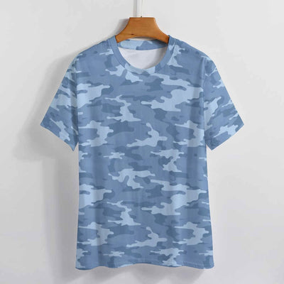 Light Blue Camouflage T-Shirt