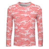 Light Red Pink Long Sleeve Shirt