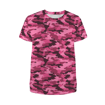 Pink Camouflage Women's T-Shirt