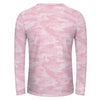 Light Pink Camouflage Long Sleeve Shirt