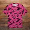 fluorescent Pink Camouflage T-Shirt