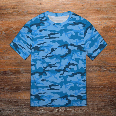 Blue Camouflage T-Shirt