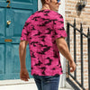 fluorescent Pink Camouflage T-Shirt