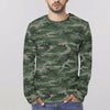 Woodland Camouflage Long Sleeve Shirt