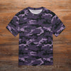 Dark Purple Camouflage T-Shirt