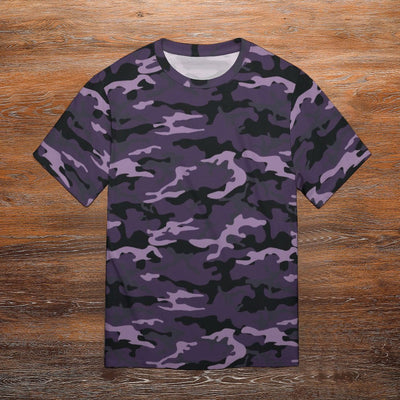 Dark Purple Camouflage T-Shirt