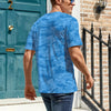 Light Blue Camouflage T-Shirt