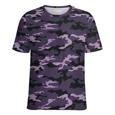 Dark Purple Camouflage T-Shirt