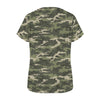 Woodland Camouflage Women's T-Shirt
