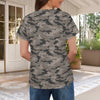 Woodland Camouflage Women's T-Shirt