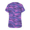 fluorescent Purple Camouflage Women's T-Shirt