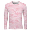 Light Pink Camouflage Long Sleeve Shirt