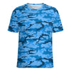Blue Camouflage T-Shirt