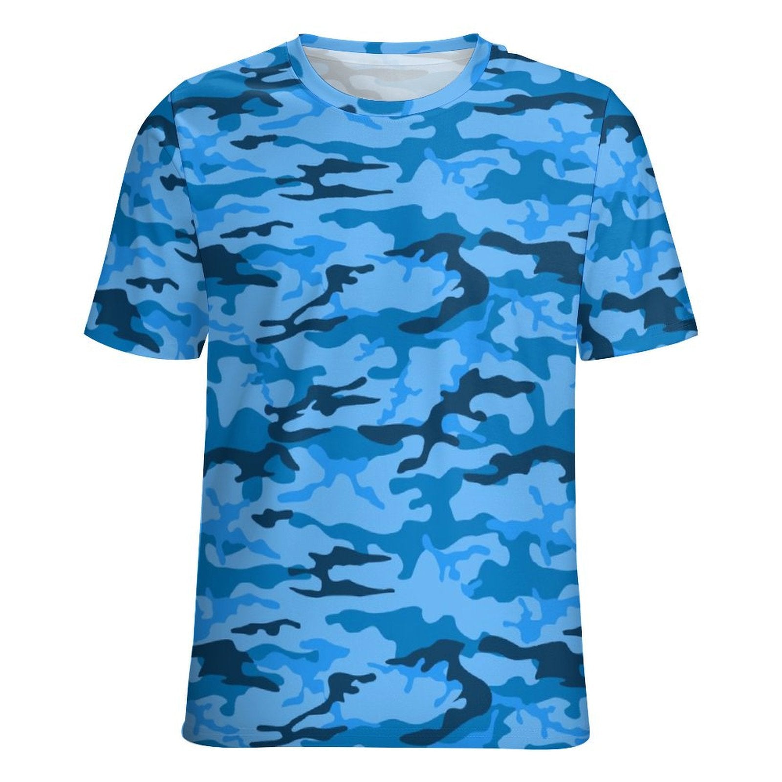 Blue Camouflage T-Shirt