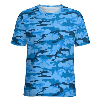 Blue Camouflage T-Shirt