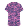 Purple Camouflage Women's T-Shirt