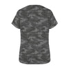 Dark Gray Camouflage Women's T-Shirt