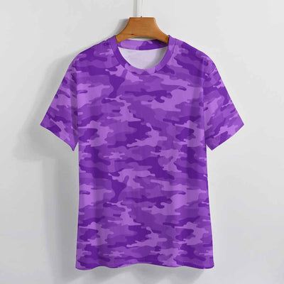Purple Camouflage T-Shirt