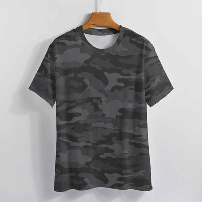 Dark Gray Camouflage T-Shirt
