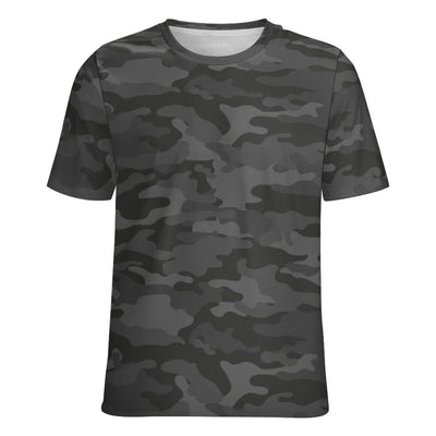 Dark Gray Camouflage T-Shirt
