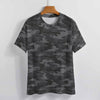 Dark Gray Camouflage T-Shirt