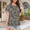 Woodland Camouflage Women's T-Shirt