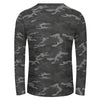 Dark Gray Camouflage Long Sleeve Shirt