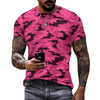 fluorescent Pink Camouflage T-Shirt