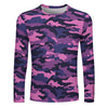 fluorescent Pink Camouflage Long Sleeve Shirt