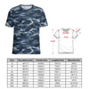 Blue Navy Camouflage T-Shirt