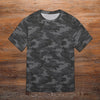Dark Gray Camouflage T-Shirt