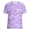 Light Purple Camouflage T-Shirt