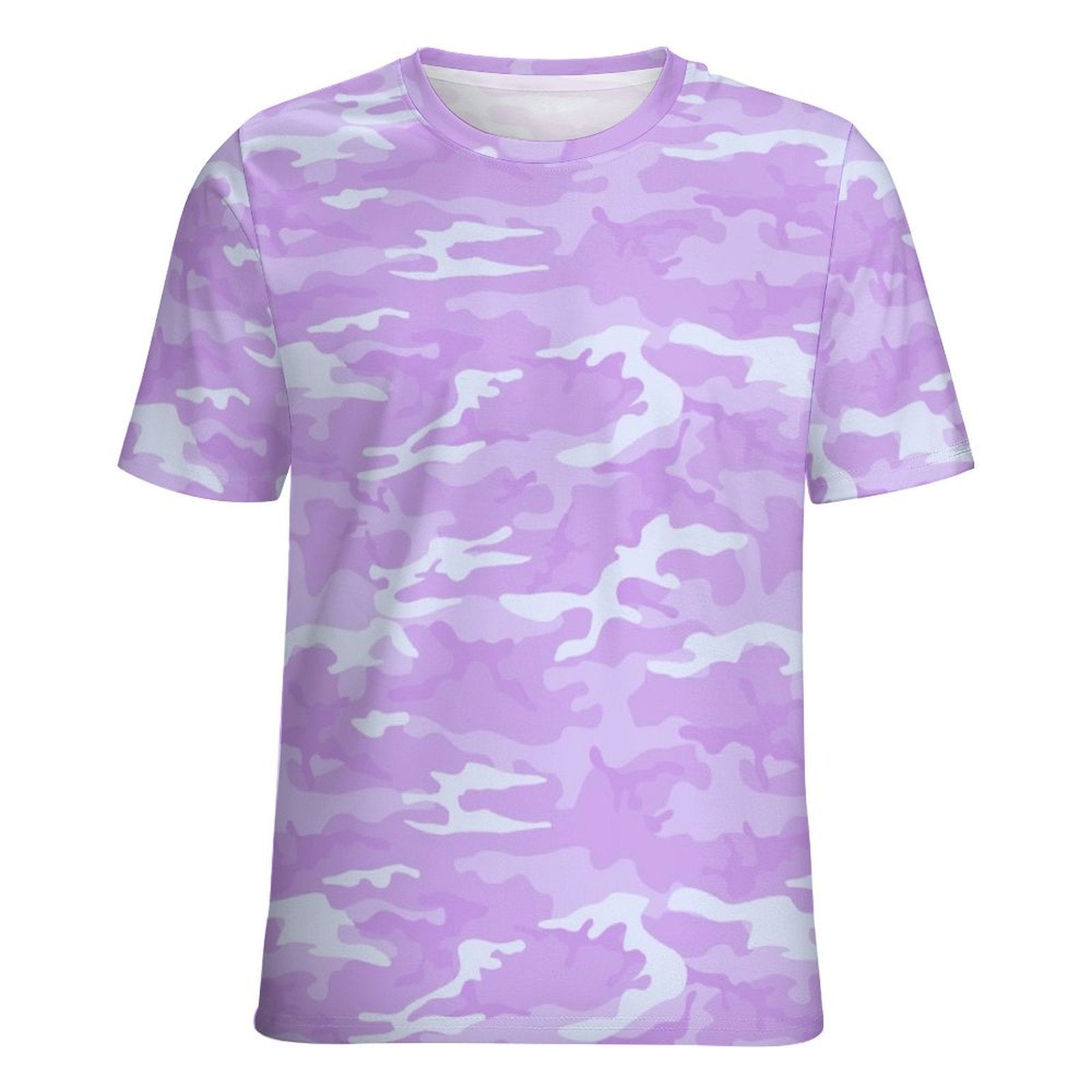 Light Purple Camouflage T-Shirt