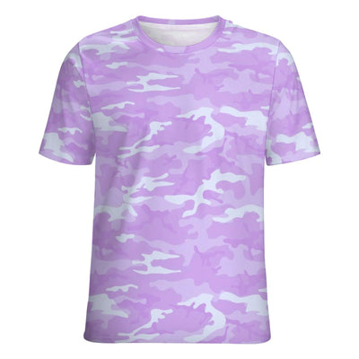 Light Purple Camouflage T-Shirt