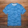 Light Blue Camouflage T-Shirt