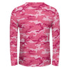Pink Camouflage Long Sleeve Shirt
