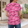 Pink Camouflage Women's T-Shirt
