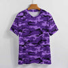 fluorescent Purple Camouflage T-Shirt