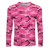 Pink Camouflage Long Sleeve Shirt