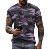 Dark Blue Navy Camouflage T-Shirt