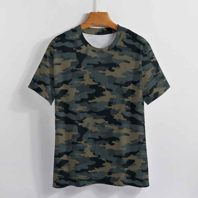 Dark Woodland Camouflage T-Shirt