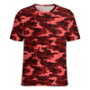 Dark Red Camouflage T-Shirt