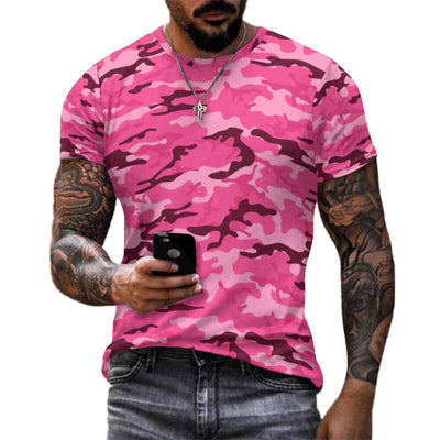 Pink Camouflage T-Shirt