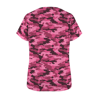 Pink Camouflage Women's T-Shirt