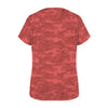 Red Camouflage Women's T-Shirt