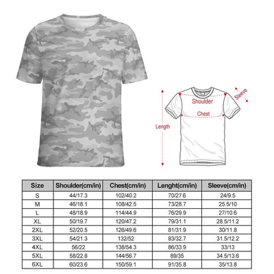 Light Gray Camouflage T-Shirt